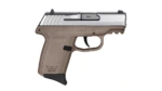 SCCY CPX-2 Handgun 9mm Luger 10rd Magazine 3.1" Barrel No Safety Stainless Slide/FDE Frame