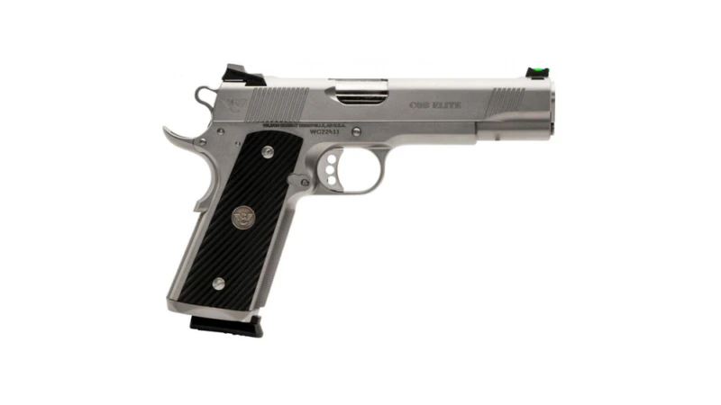 Wilson Combat CQB Elite Full-Size Handgun .45 Auto 8rd Magazine 5" Barrel Stainless Glass Bead Blast Finish