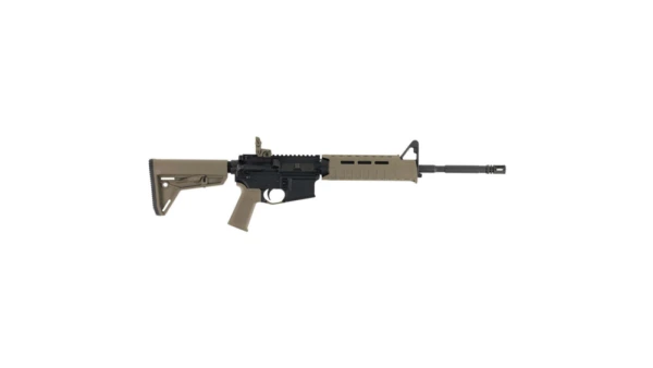Colt M4 Carbine Rifle Magpul 5.56mm 30rd Magazine 16.1" Barrel Black and FDE