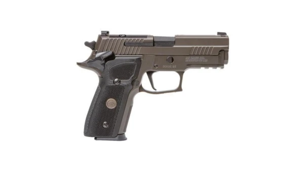 SIG P229 9mm 3.9in Legion Gray SAO X-Ray 3 Black G10 Grip Optic Cut
