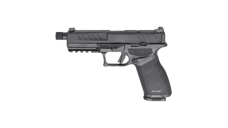 Springfield Echelon Handgun 9mm Luger 17rd(1)& 20rd(1) Magazines 4.5" Threaded Barrel 3-Dot Tritium Sights Black