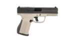 FMK Mach 9 Handgun 9mm Luger 10rd Magazine(1) 4" Barrel Optic Ready Titanium Grey Frame