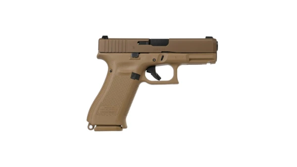 Glock 19x Gen 5 Handgun 9mm Luger 17/rd Magazines (3) 4.02" Barrel Coyote Night Sights USA