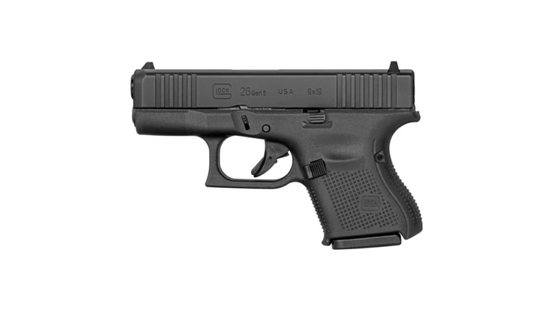 Glock 26 Gen 5 Handgun 9mm Luger 10/rd Magazines (3) 3.43" Barrel Black USA