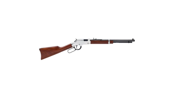 Henry Golden Boy Silver Compact/Short LOP Rifle 22 S/L/LR 12rd LR/16rd S Magazine 17" Barrel Walnut