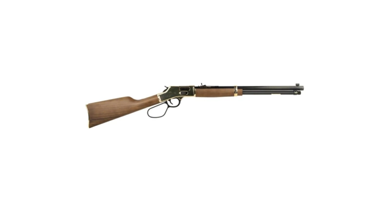 Henry Big Boy Brass Large Loop Side Gate Rifle .45 Colt 10rd Magazine 20" Barrel Walnut