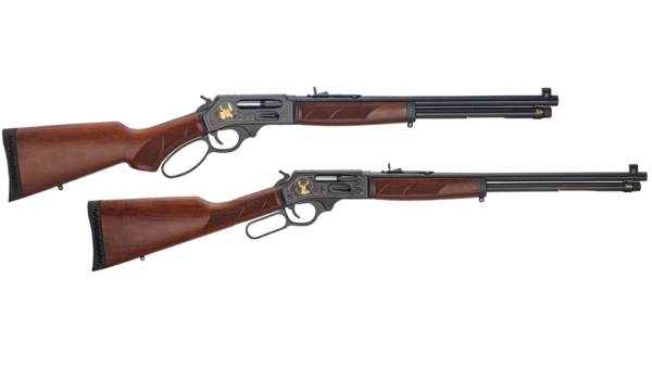 Henry Steel Wildlife Edition Side Gate .30-30 Rifle 5rd Magazine 20" Barrel Walnut