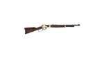 Henry Brass Lever Action Side Gate Rifle .45-70 4rd Magazine 22" Octagon Barrel with Large Loop