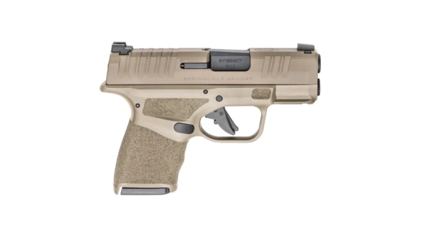Springfield Armory Hellcat 3" Micro Compact Handgun Gear Up Package 9mm Luger 11rd (4) & 13rd (1) Magazines FDE with Bag