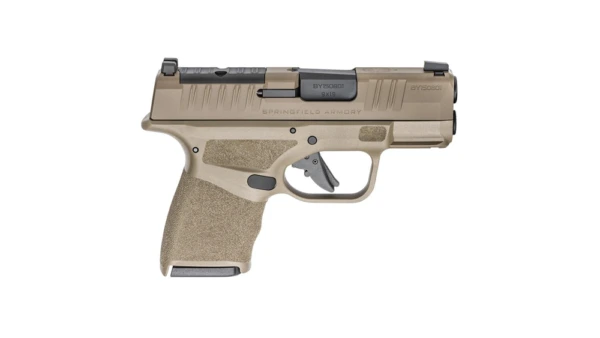 Springfield Armory Hellcat 3" Micro-Compact OSP Handgun Gear Up Package 9mm Luger 11rd (4) & 13rd (1) Magazines 3" Barrel FDE with Bag