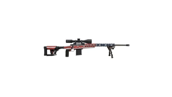 Howa M1500 Rifle 6.5 Creedmoor 10rd Magazines (3) 24" Barrel US Flag MDT Grip