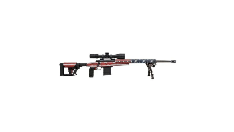 Howa M1500 Rifle 6.5 Creedmoor 10rd Magazines (3) 24" Barrel US Flag MDT Grip