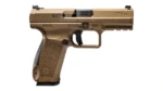 Century Arms Canik TP9DA 9mm Luger 18rd Magazines 4.07" Barrel Burnt Bronze Full Accessory Kit