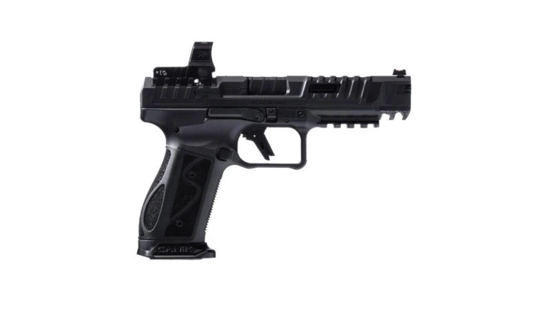 Canik SFx Rival-S Dark Side Handgun 9mm Luger 18rd Magazines (2) 5" Barrel Black with MO2 Optic