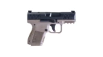 HG7620BD-N_1 Canik Mete MC9 Handgun 9mm Luger 12 and 15rd Magazines (2) 3.18" Barrel Black Slide FDE Frame