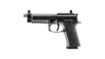 Beretta 92XI SAO Tactical Handgun 9mm Luger 15rd Magazines (2) 4.7" Barrel Black and Grey