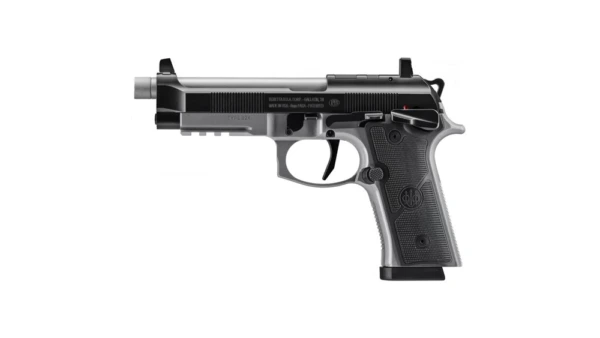 Beretta 92XI SAO Tactical Handgun 9mm Luger 15rd Magazines (2) 4.7" Barrel Black and Grey