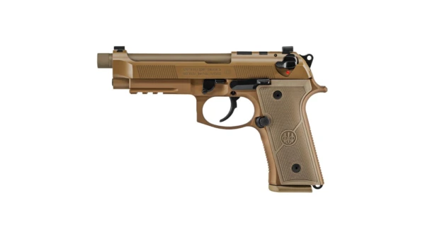 Beretta M9A4 G Handgun 9mm Luger 10/rd Magazines (3) 5.1" Threaded Barrel Optic Ready FDE Finish