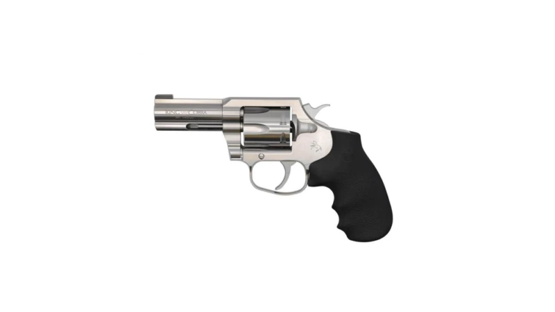 Colt King Cobra Handgun .357 Rem Mag 6rd Capacity 3" Barrel Stainless Finish Black Rubber Grips