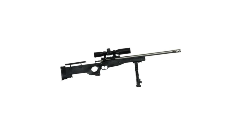 Crickett 22 LR Precision Rifle Black Package Stainless .22 LR Single Shot 16 1/8" Barrel