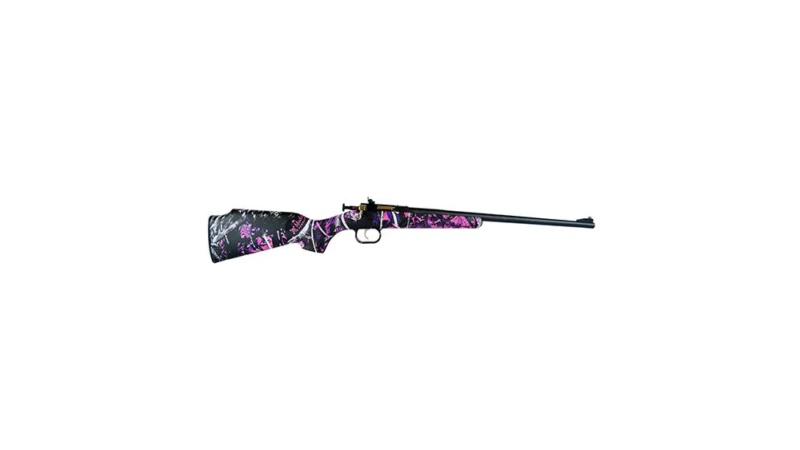 Keystone Crickett Rifle .22 LR Single Shot 16.125" Blued Barrel Synthetic Stock Muddy Girl