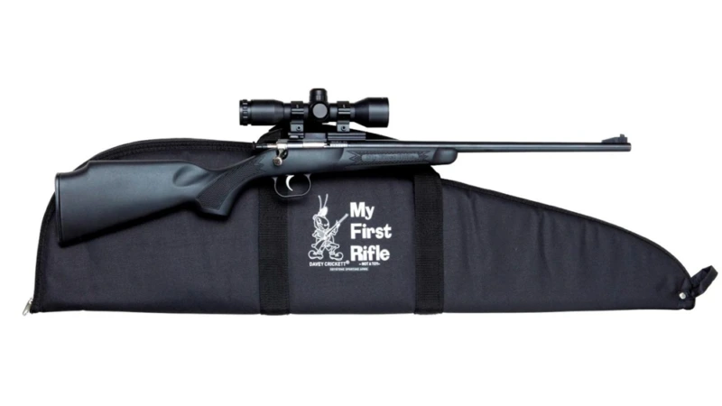 Keystone Synthetic .22LR Rifle w Scope Mount & Case