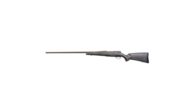 Weatherby Mark V Backcountry 2.0 Rifle 6.5 Creedmoor 4rd Magazine 22" Barrel Synthetic Stock Brown and Green