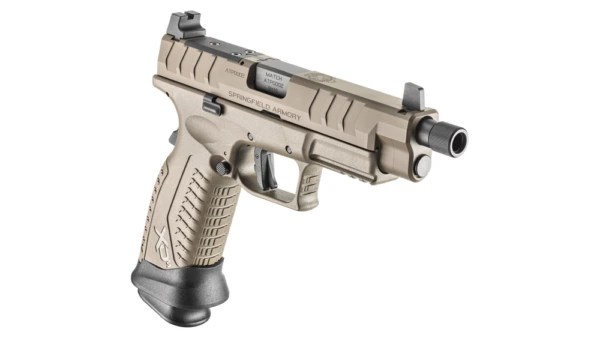 Springfield Armory XD-M Elite 4.5" OSP Threaded Handgun 9mm Luger 22rd Magazine 5.28" Barrel Desert FDE