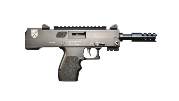 Masterpiece Arms MPA57DMG Handgun 5.7x28mm 20rd Magazine 5" Threaded Barrel Black