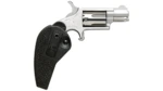 NAA-22LR-HG_1 NAA Mini Revolver Handgun 22LR 5rd Capacity 1.125" Barrel Silver with Black Grip