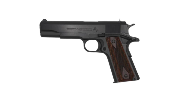Colt Government Model Handgun .38 Super 9rd Magazine 5" Barrel Blued Finish