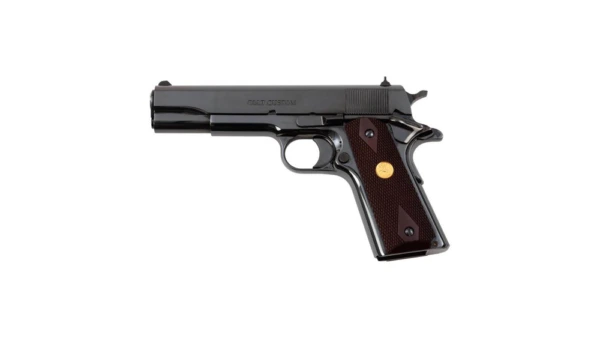 Colt Government Model Handgun .45 Auto 7rd Magazine 5" Barrel Royal Blue Finish