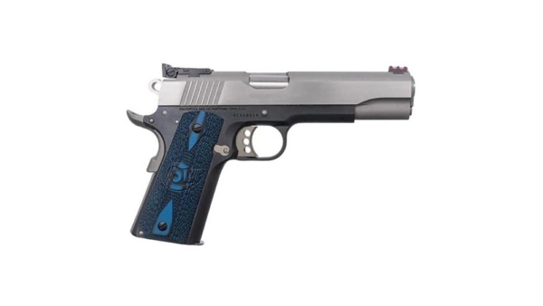 Colt Gold Cup Handgun .45 Auto 8rd Magazine 5" Barrel Two-Tone Finish G10 Grips