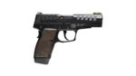 P15 Black HC Anodize Nitride Slide American Walnut 9mm 15 rd mag