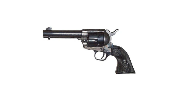 Colt SA Army Handgun .45 Colt 6rd Capacity 4.75" Barrel Colored Case Blued