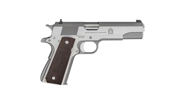 Springfield Armory 1911 Defender Mil-Spec 45 ACP Handgun 7rd Magazine 5" Barrel Stainless