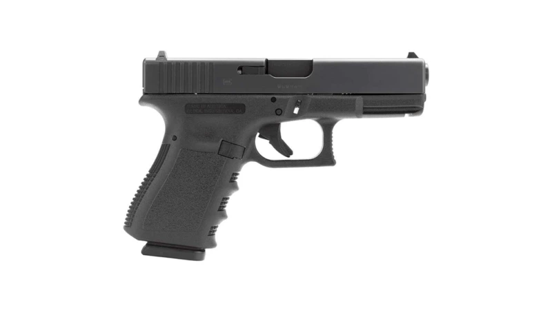 Glock 19 Gen 3 Compact Handgun 9mm Luger 15/rd Magazines (2) 4" Barrel Black Austria