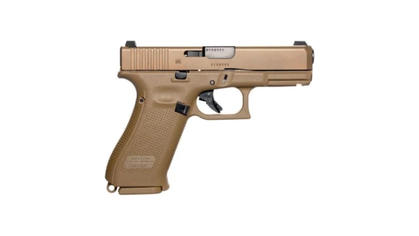Glock 19x Gen 5 Handgun 9mm Luger 17/rd Magazines (3) 4.02" Barrel FDE Night Sights Austria REFURBISHED