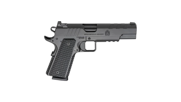 Springfield Armory 1911 Emissary Handgun .45 ACP 8rd Magazines (2) 5" Barrel Black