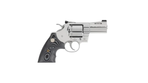 Colt Python Combat Elite Handgun .357 Magnum 6rd Capacity 3" Barrel Stainless Steel with Black Grips