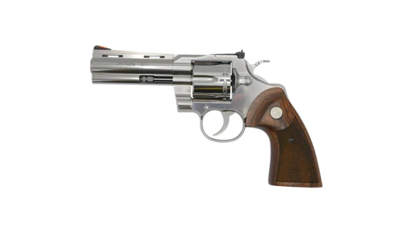 Colt Python Handgun .357 Mag 6rd Capacity 4.25" Barrel Stainless Finish Wood Grips