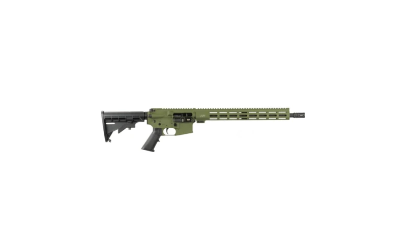 Alex Pro Firearms Guardian Rifle 5.56 NATO 30rd Magazine 16" Barrel OD Green with 15" MLOK Rail and M-4 Buttstock