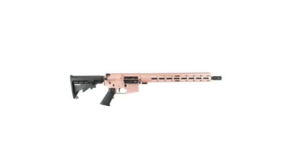 Alex Pro Firearms Guardian Rifle 5.56 NATO 30rd Magazine 16" Barrel Rose Gold with 15" MLOK Rail and M-4 Buttstock