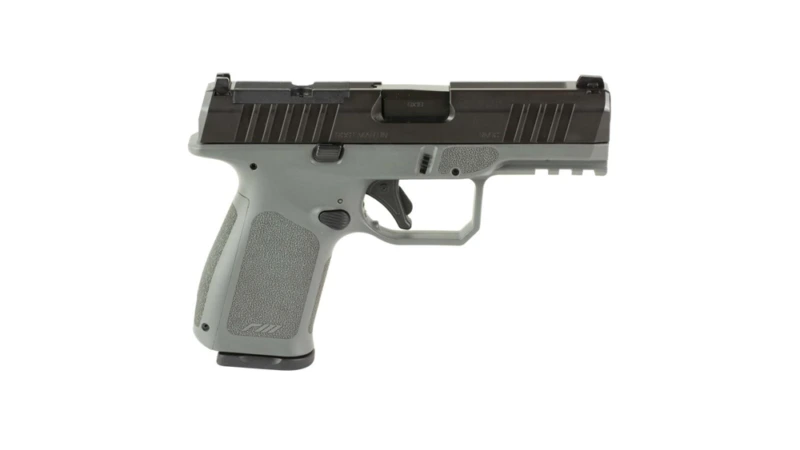 Rost Martin RM1C Handgun 9mm Luger 15rd (1) & 17rd (1) Magazines 4" Barrel Grey Optic Ready