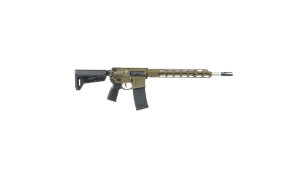 Sig Sauer M400 Tread Rifle 5.56 NATO 30rd Magazine 16" 1/2x28 Threaded Barrel Stainless Steel and Moss Green
