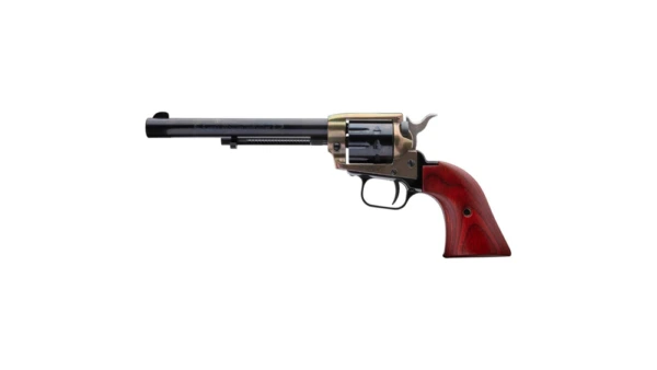 Heritage Rough Rider Case Hardened Handgun .22LR 9rd Capacity 6.5" Barrel Cocobolo Grips
