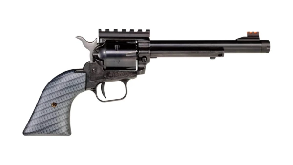 Heritage Rough Rider Tactical Cowboy Handgun .22 LR 6rd Capacity 6.5" Threaded Barrel Carbon Fiber Grips