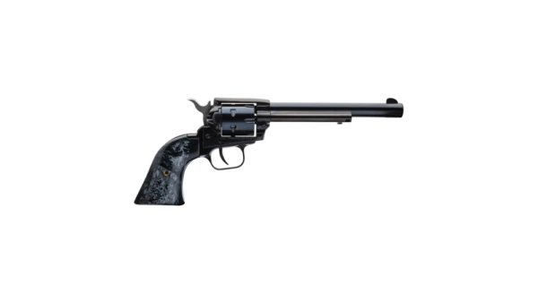 Heritage Rough Rider Revolver Handgun .22 LR 6rd 6.5" Barrel Black Pearl