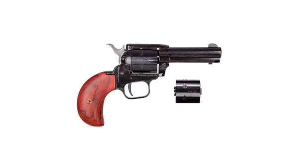 Heritage Rough Rider .22LR/MAG BK 31/2 6RDS COCOBOLO BIRD HEAD