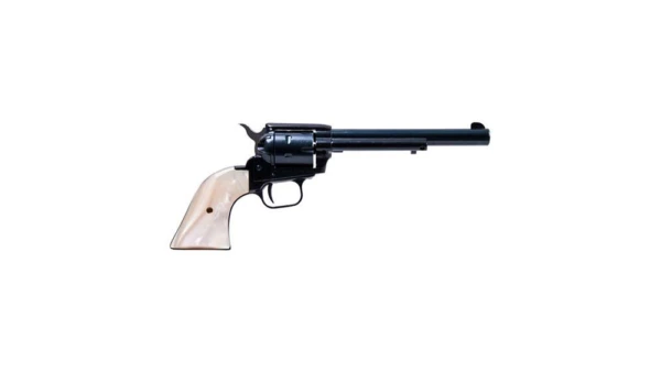 Heritage Rough Rider .22LR/MAG BK 61/2 6RDS WHITE PEARL